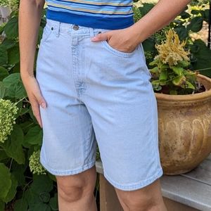 1980's 80's JORTS DENIM JEAN SHORTS m
